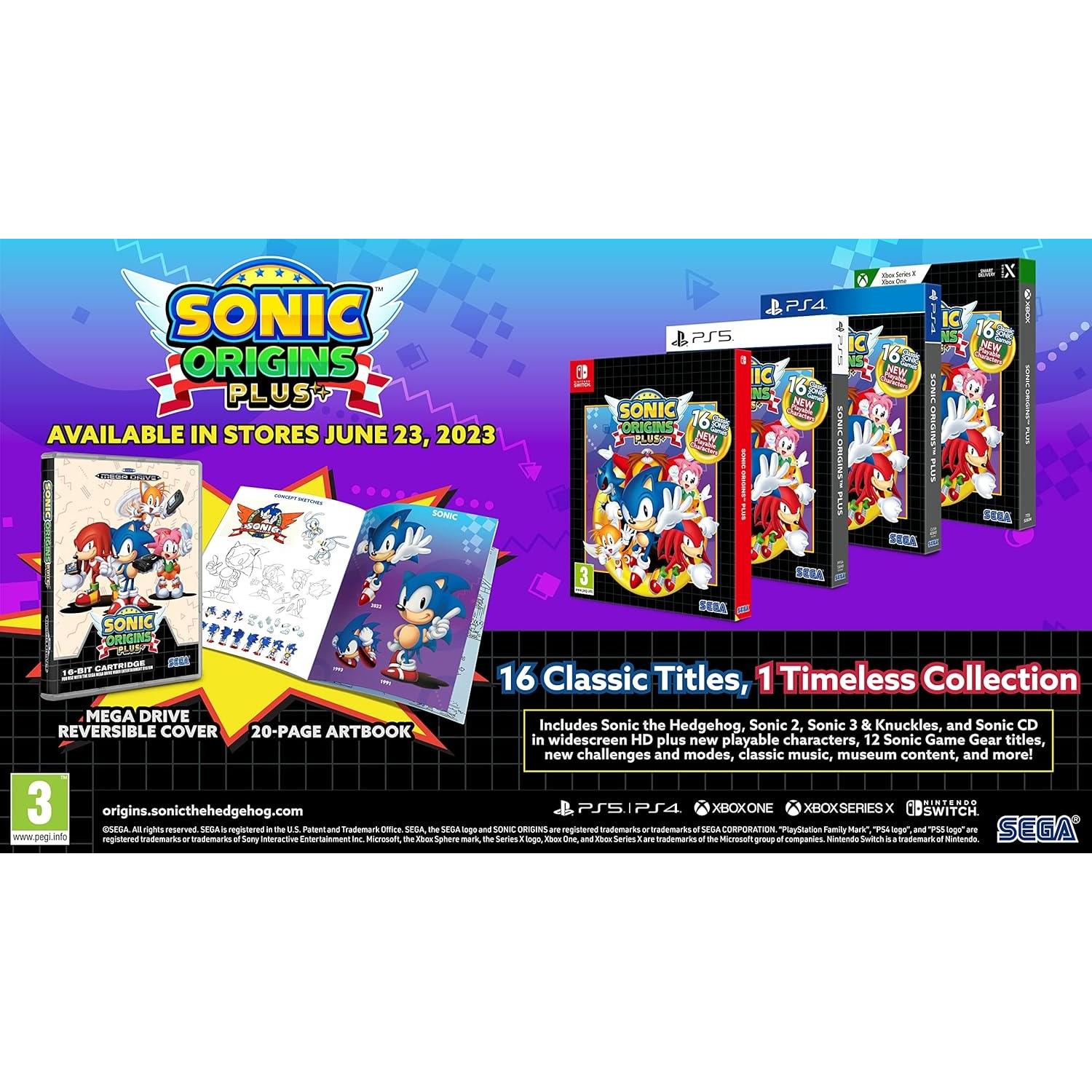 Sonic Origins Plus Juego para Consola Sony PlayStation 5 PS5