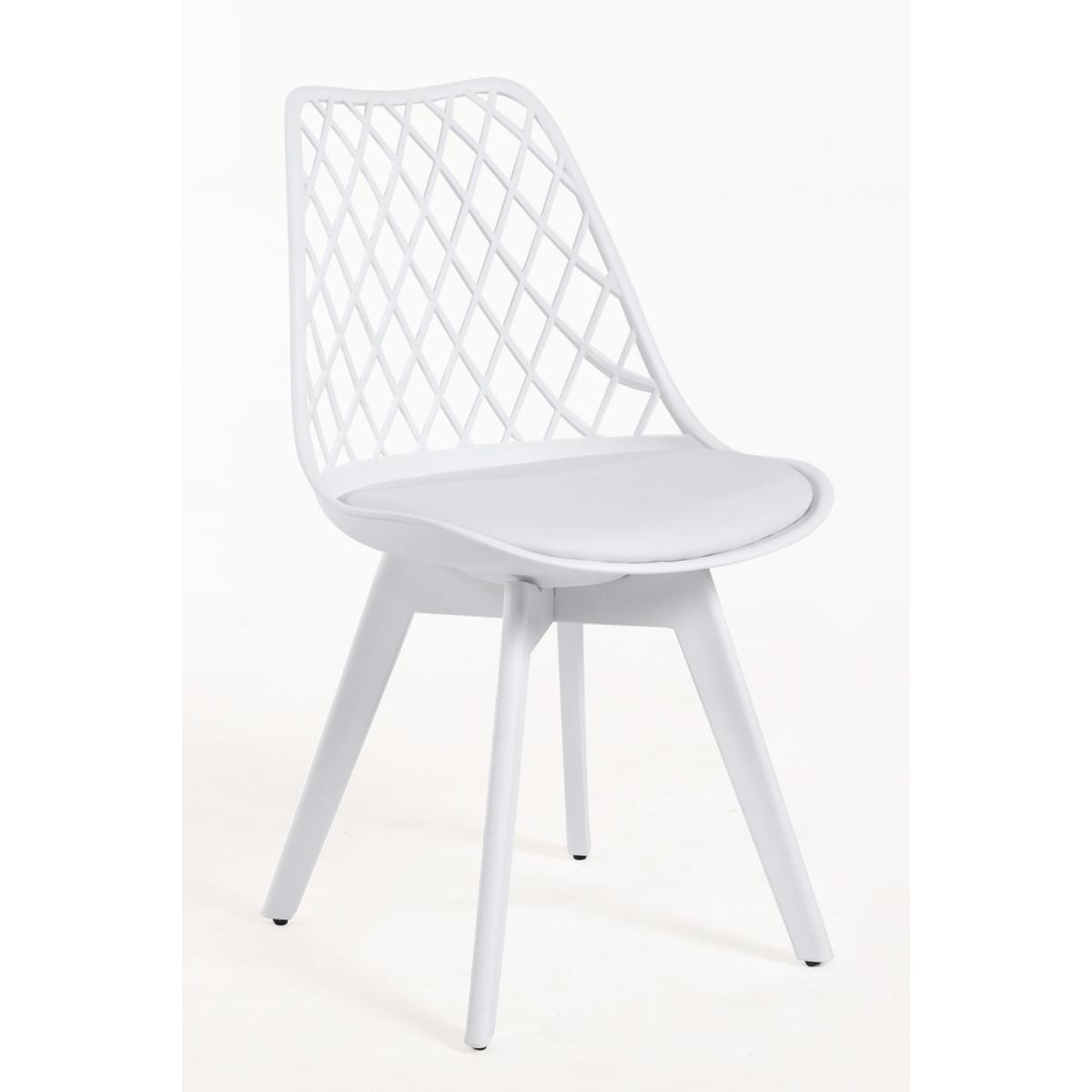 Regalos Miguel - Packs Sillas Comedor - Pack 2 Sillas Mima Suprym - Blanco