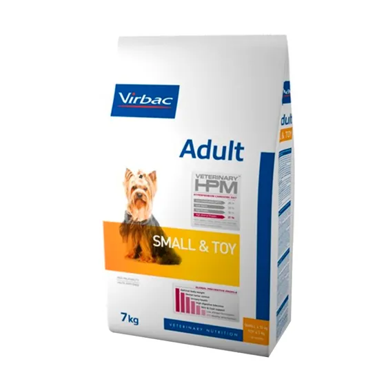 VIRBAC HPM CANINE ADULT SMALL TOY 7KG