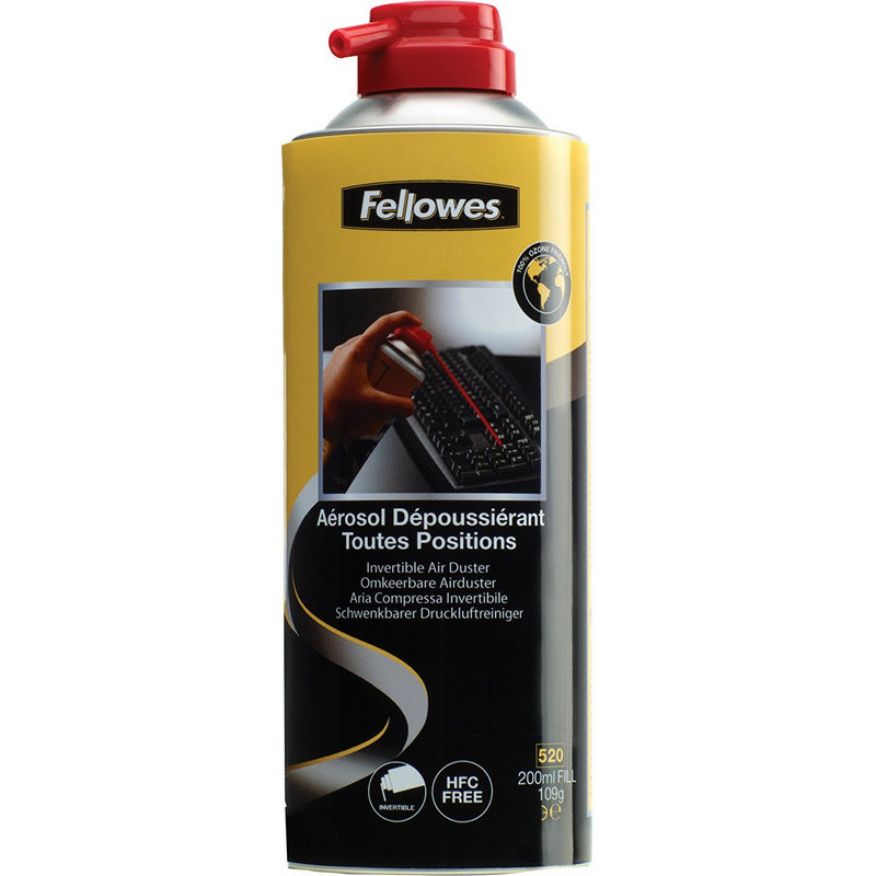 Fellowes invertible pressure air spray 200ml