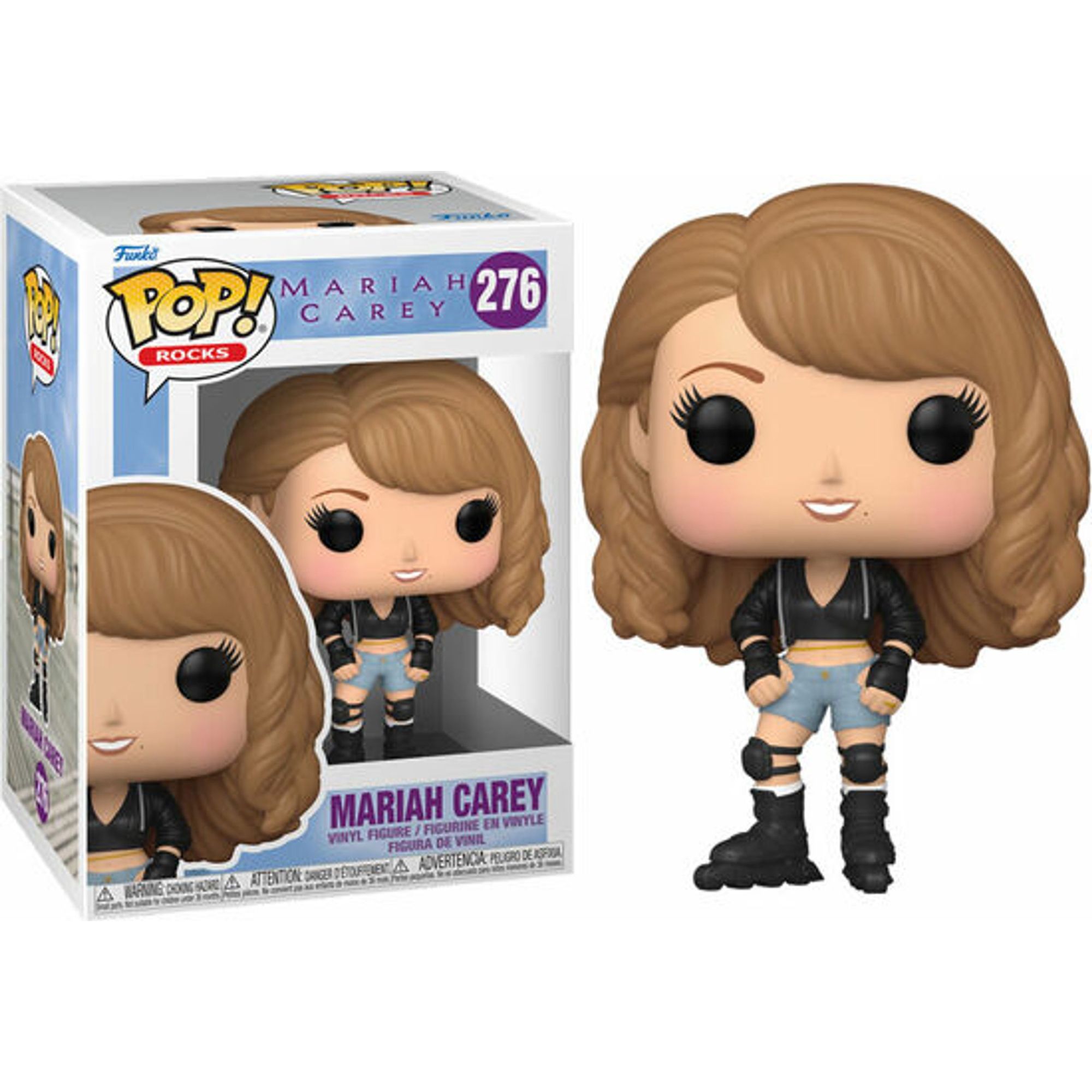 Funko - Figura Pop Rocks Mariah Carey - Funko Pop Coleccionable De Edición Limitada - Funko Pop Diseño Detallado Y Realista - Funko Pop Ideal Para Regalo - Funko Pop Gran Variedad De Personajes