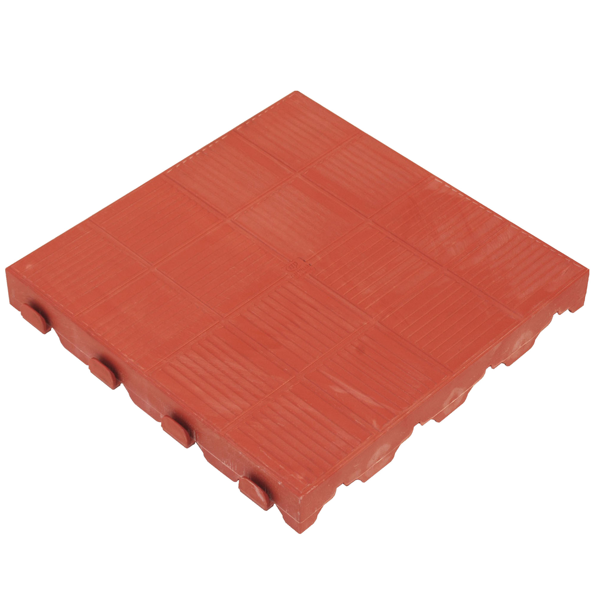Suelo para terraza 39x39x4,8 cm; Superficie 0,15m² Colección COMBI - Terracota