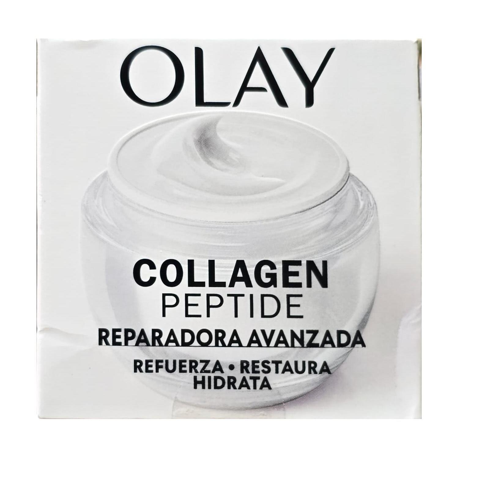 OLAY Regenerist Collagen Peptide 24 crema hidratante de día sin perfume tarro 50 ml