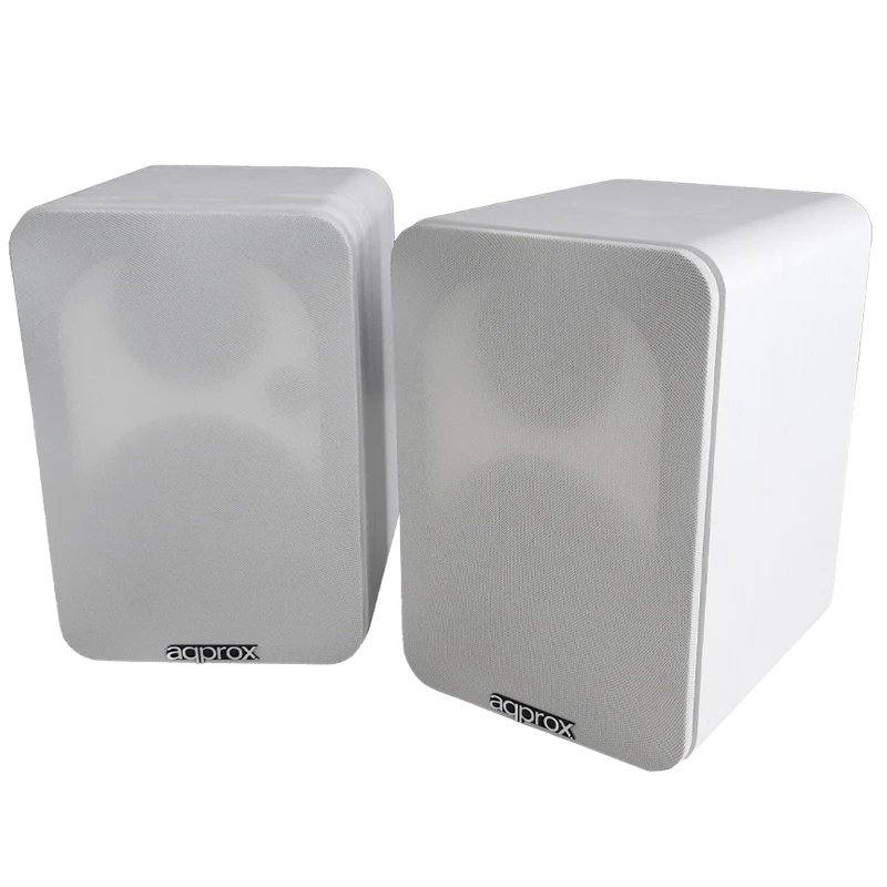 Altavoces HiFi APPROX Altavoces 2.0 autoamplificados 30W Bluetooth Blanco APPSPK02WH