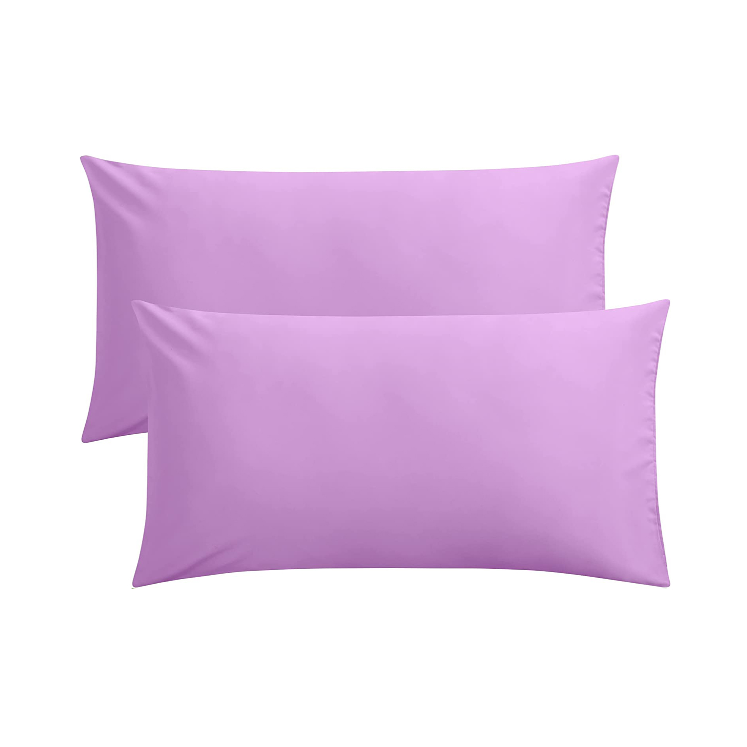GREATOYAR Funda de Almohada, Fundas Almohadas, Poliester, Transpirable Suave Antiarrugas de Microfibra, Con Cremallera, Tamaño 45x70cm, 2 Unidades,
