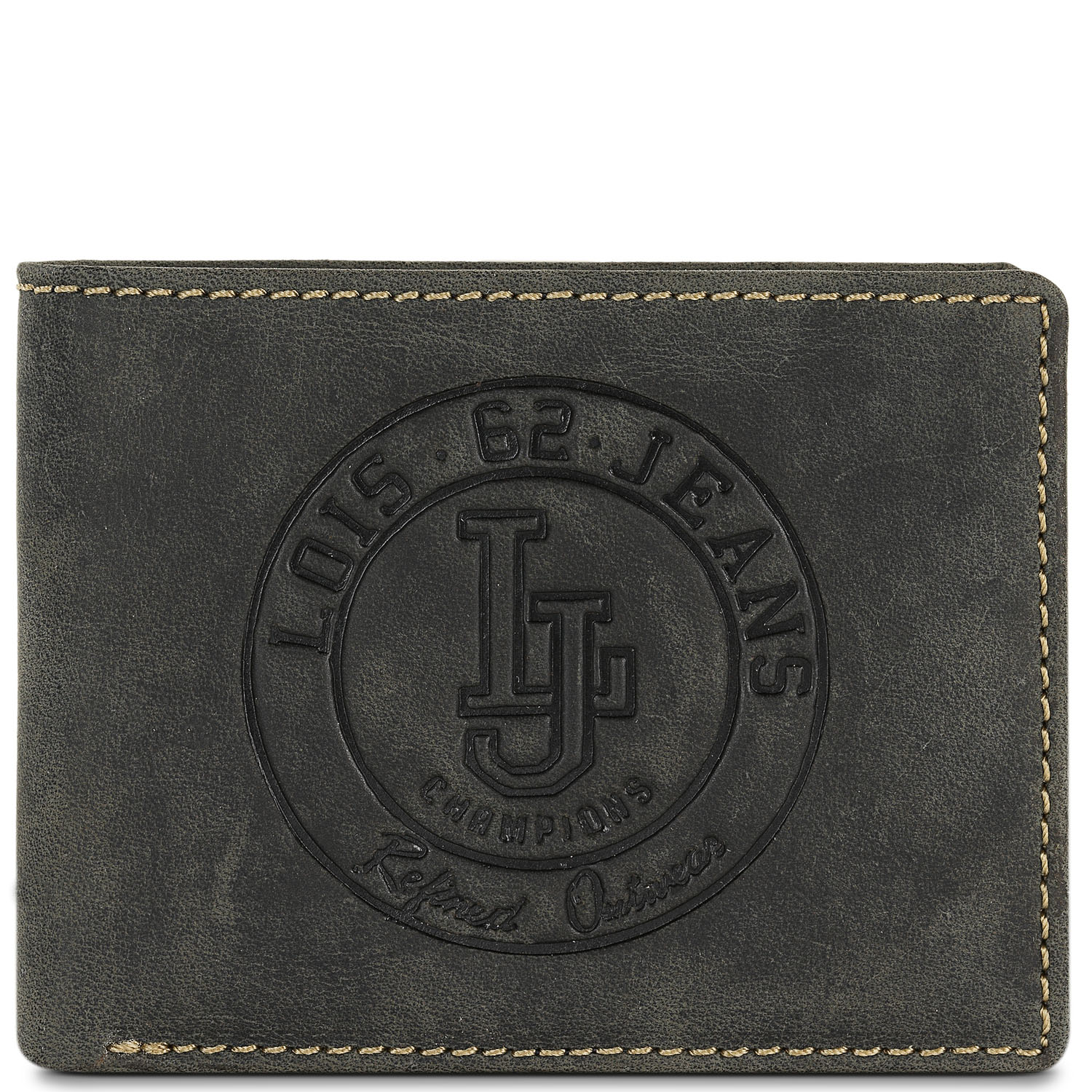 Carteras Para Hombre Piel - Cartera Hombre Marca Lois - Billeteras Para Hombre Con Compartimento Para Tarjetas - Monedero Hombre Piel Autentica Con Cremallera - Cartera Tarjetero Hombre RFID 203111