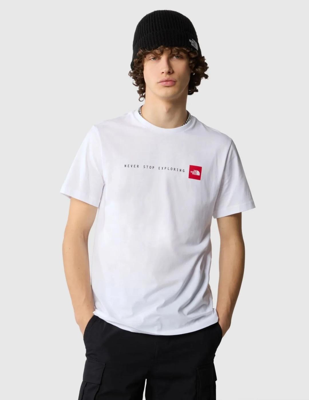The North Face Camiseta Blanca Never Stop Exploring