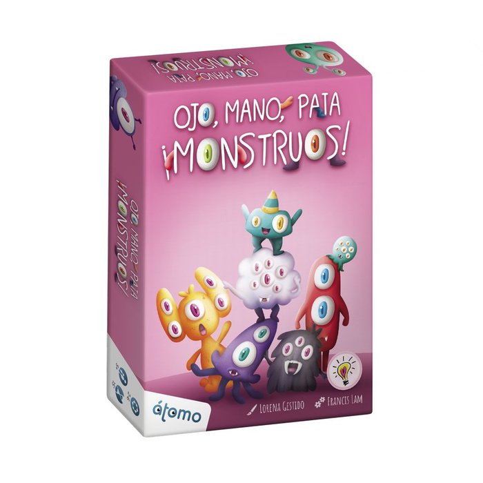 ATOMO JUEGO DE MESA OJO MANO PATA MONSTRUO OJO MANO PATA MONSTRUO 47x91x212 Cms.