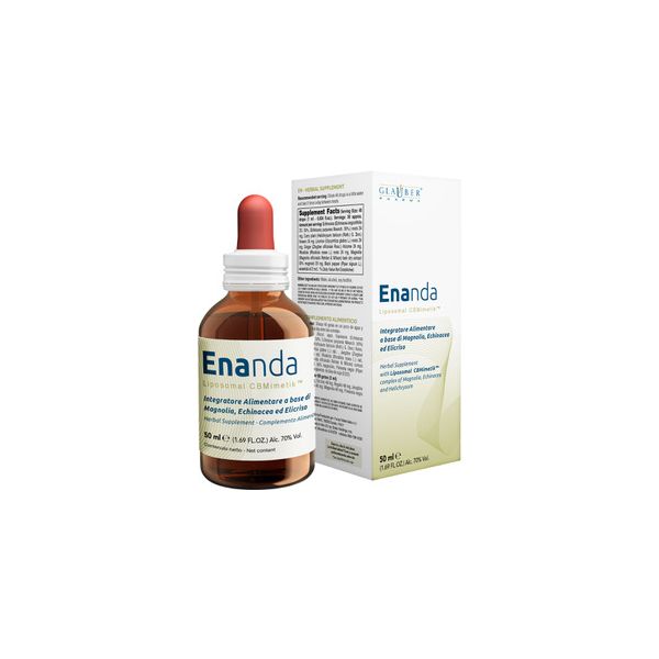 Glauber Enanda 50 Ml - Posología Agua Fosfatidilcolina Jengibre Alcohol