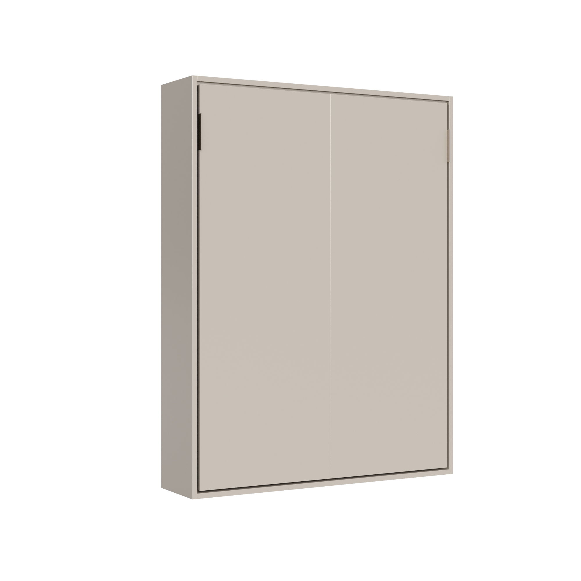 Cama doble abatible vertical Versia 160 Clay - Itamoby