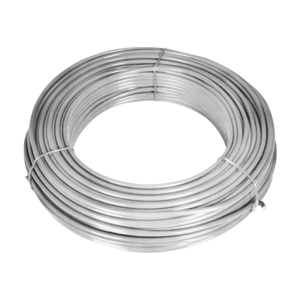 Valla Metálica Vidaxl con Estacas Postes Acero Galvanizado 15x1,5 M