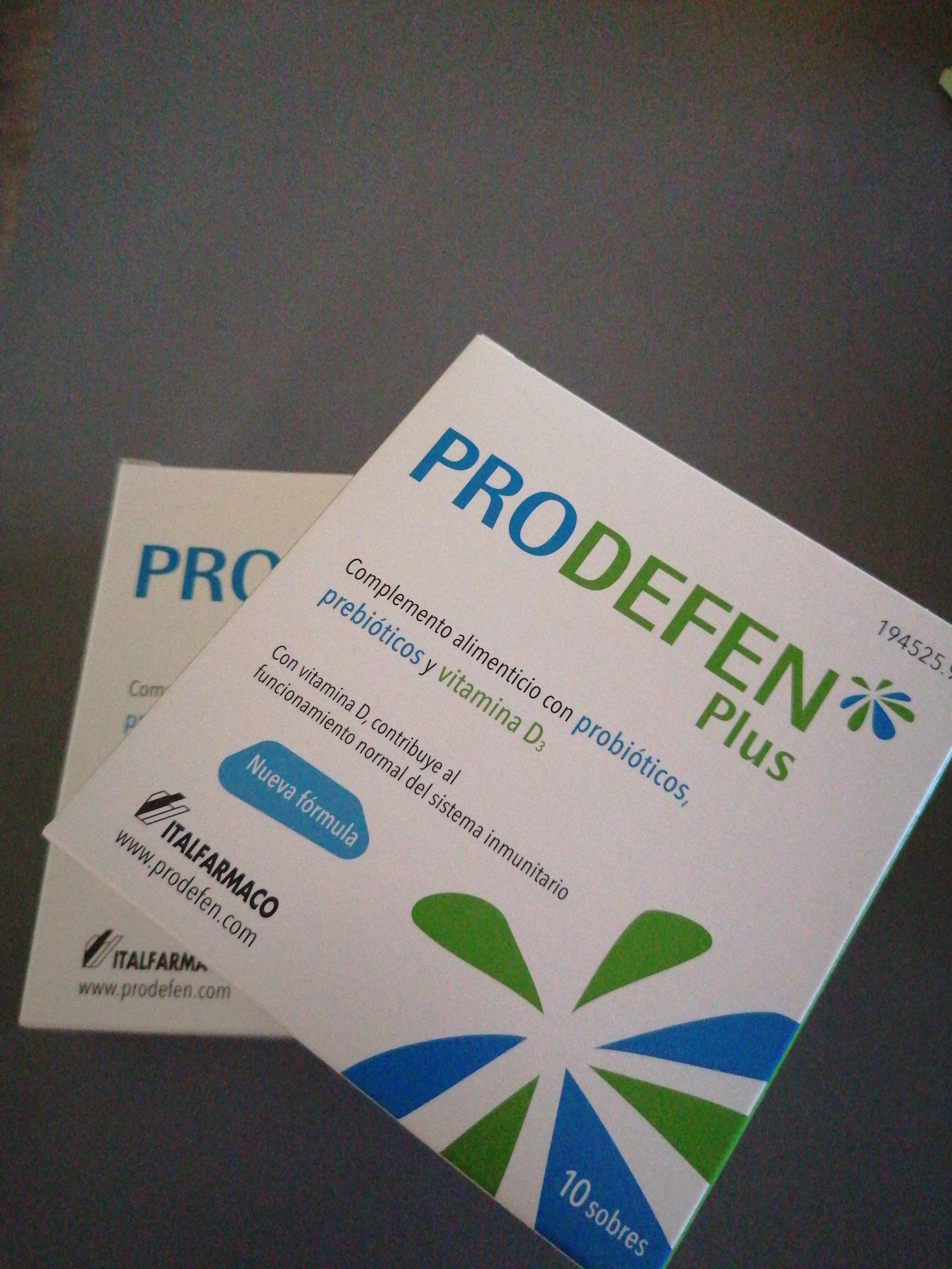 Prodefen Plus Complemento Alimenticio de Probióticos y Prebióticos.