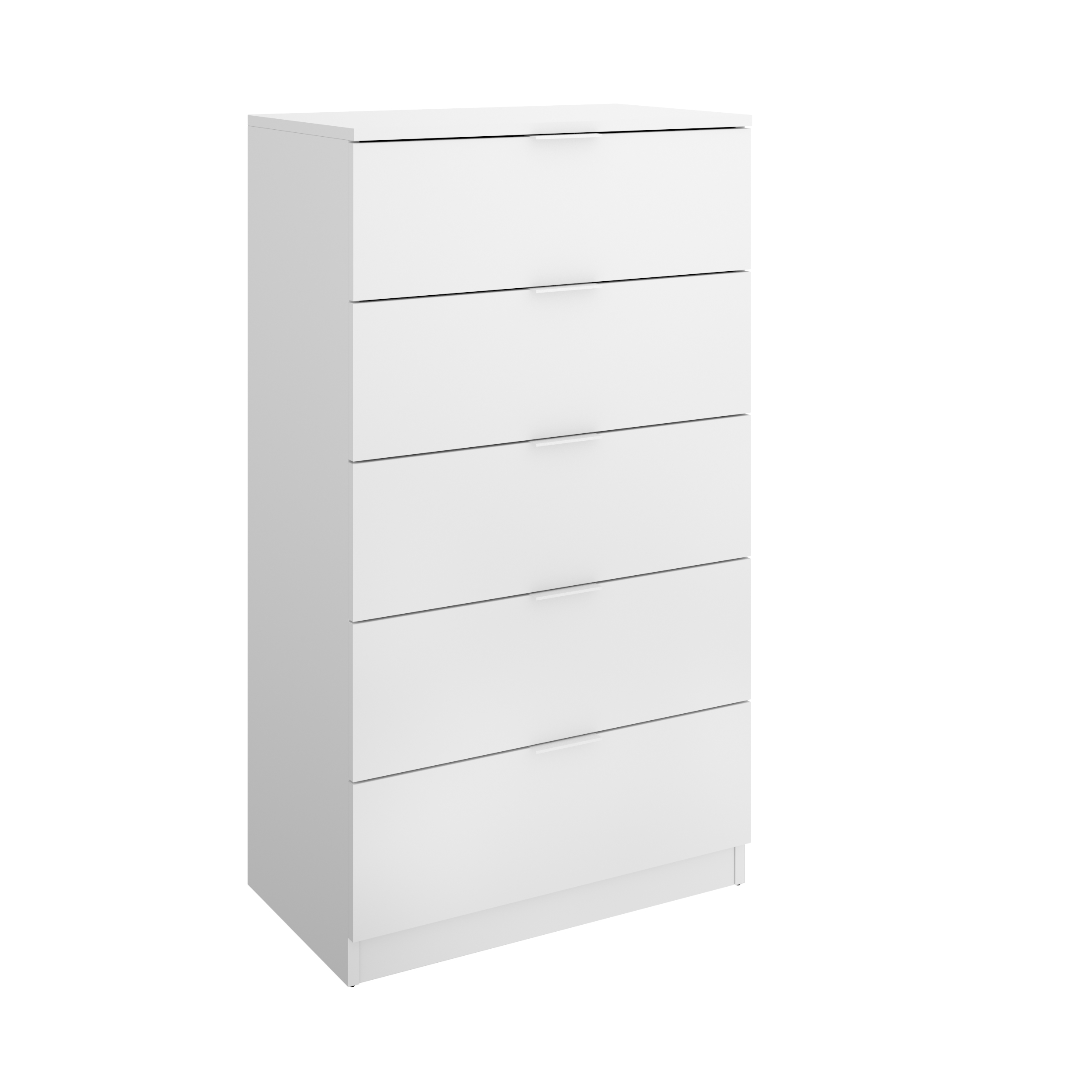 DEKIT GRUPO RIMOBEL LAGO - XIFONIER DE 5 CAJONES - BLANCO - 109.7 x 60.2 x 39 cm