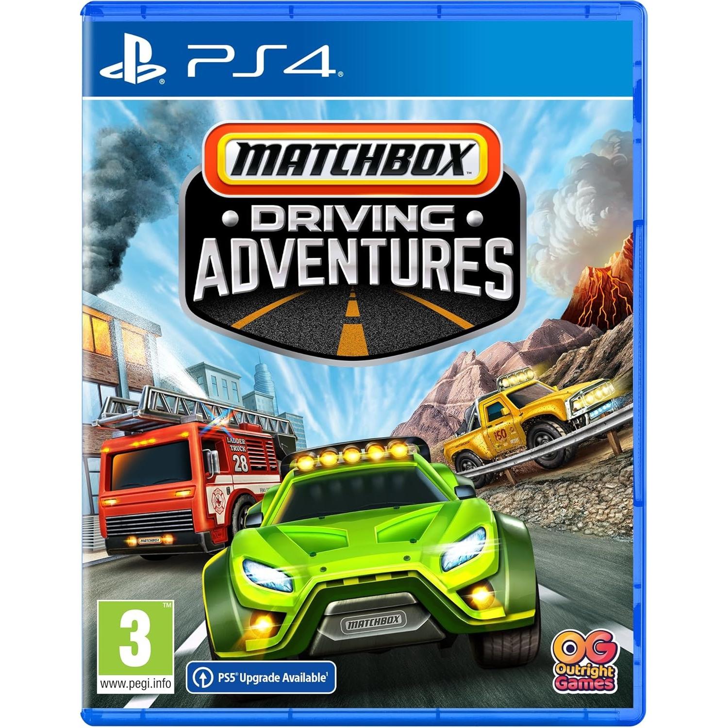 Matchbox Driving Adventures Juego Fisico para Consola PlayStation 4