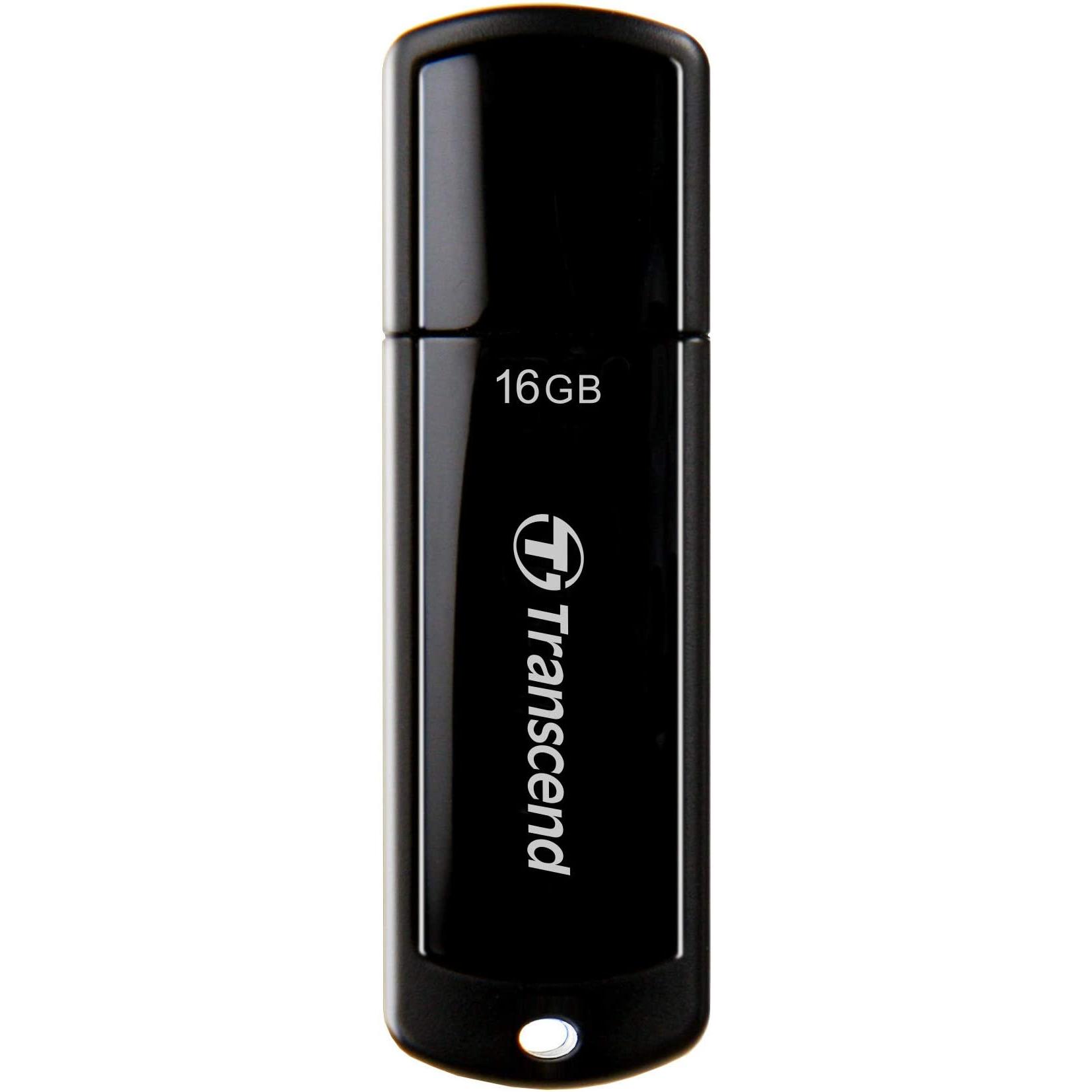 Transcend JF350 - Memoria USB 2.0 de 8 GB, Color Negro