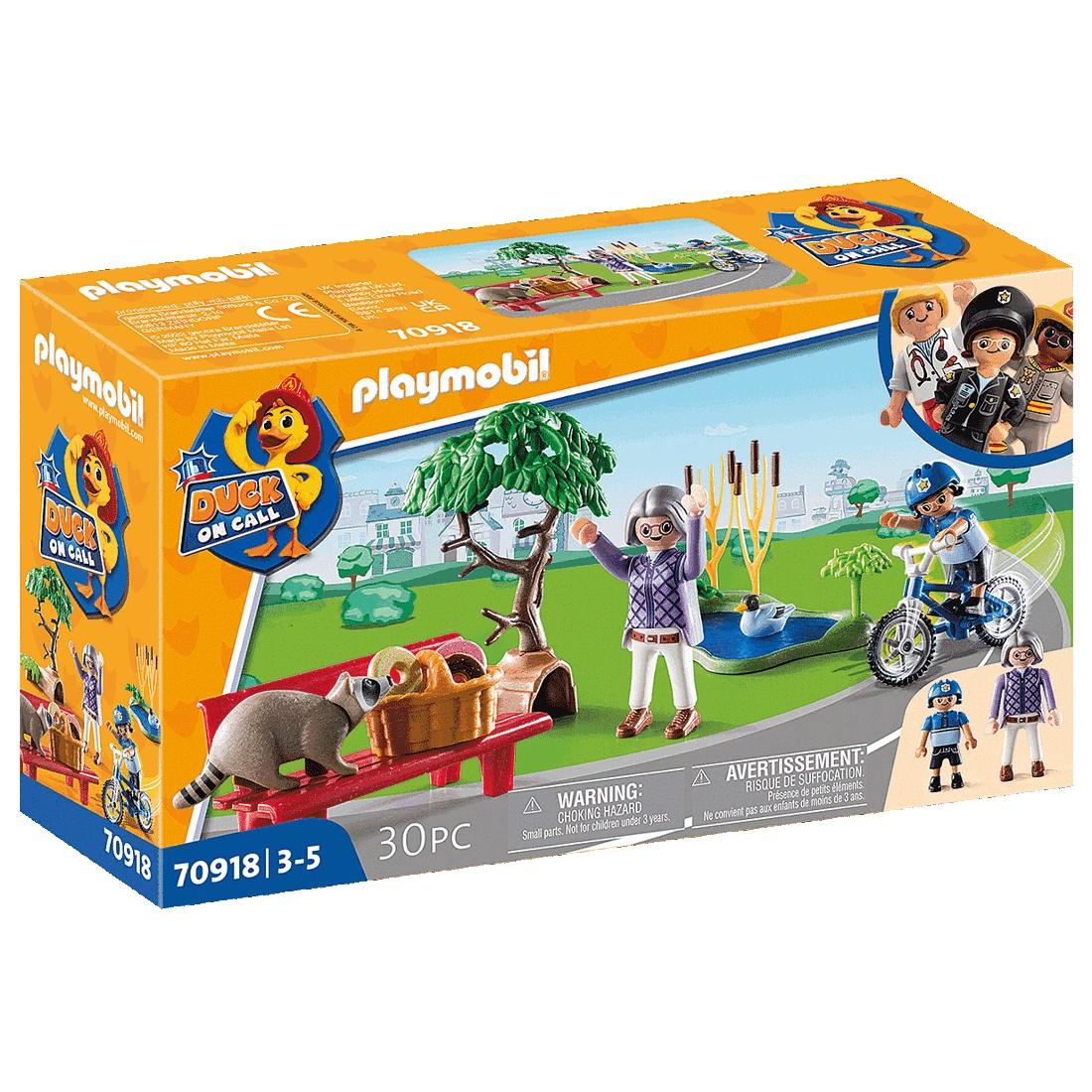 PLAYMOBIL DUCK ON CALL - ACCIÓN POLICIAL. ¡ATRAPA AL LADRÓN!, 70918, TIENDA CON LICENCIA OFICIAL