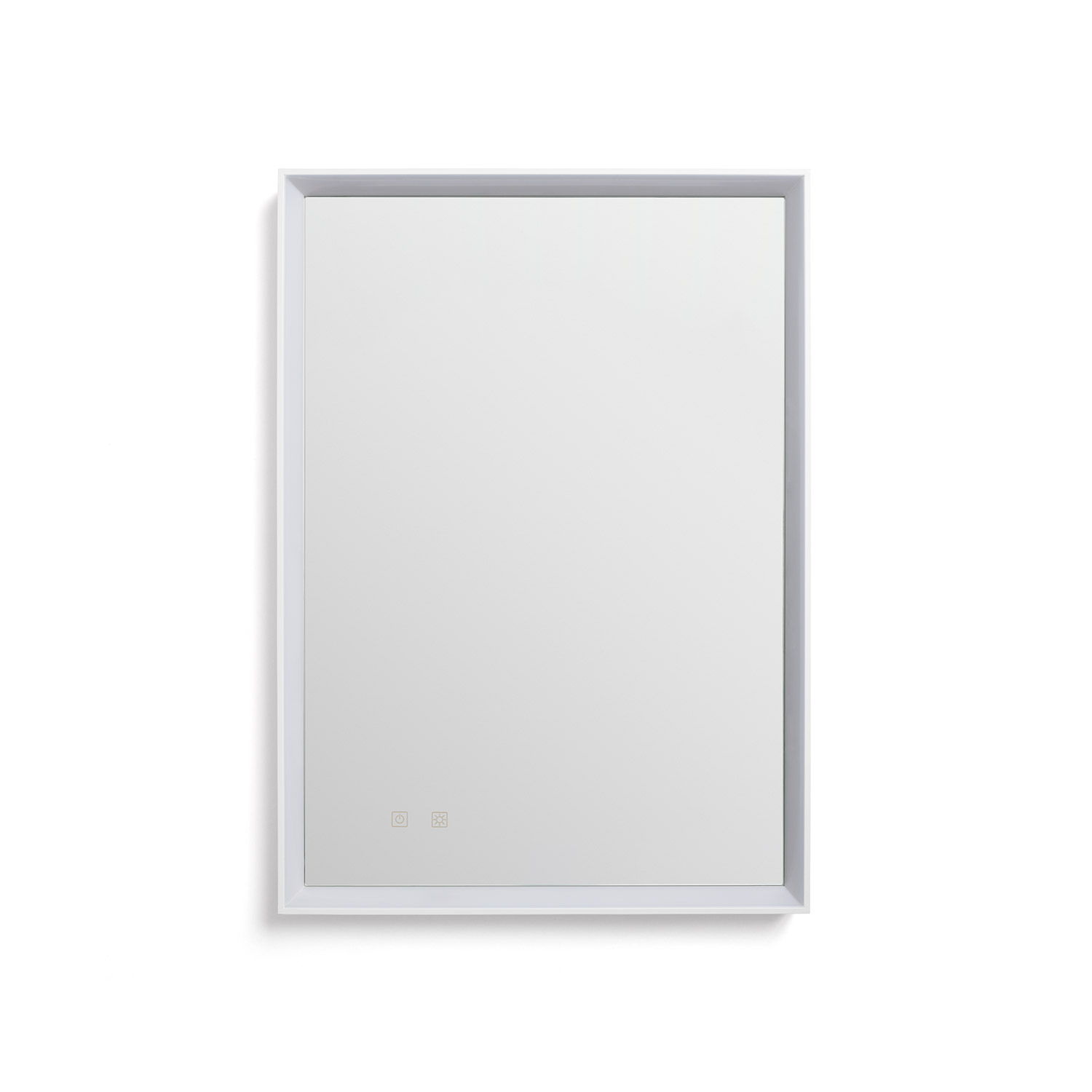 Ledkia Espejo Baño con Luz LED y Antivaho 70x50 cm Maia Seleccionable (Cálido-Neutro-Frío)
