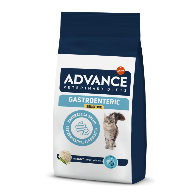 Advance Veterinary Diets – Pienso para gatos Advance Gastro Intestinal Sensitive Dietas Veterinarias.