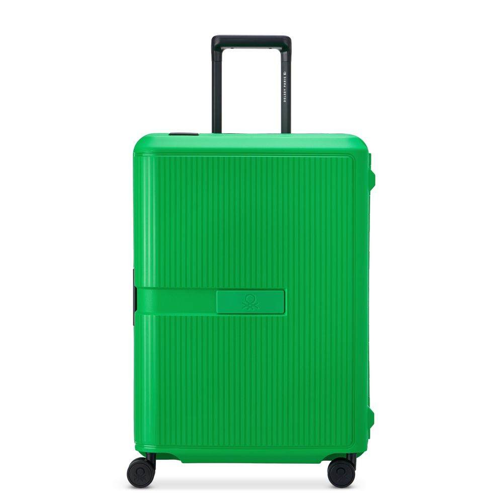 DELSEY PARIS Maleta mediana 66 cm COLOR BLOCK HARDSIDE, 73 L, TSA , rígida, 4 ruedas dobles, de Polipropileno. Varios colores