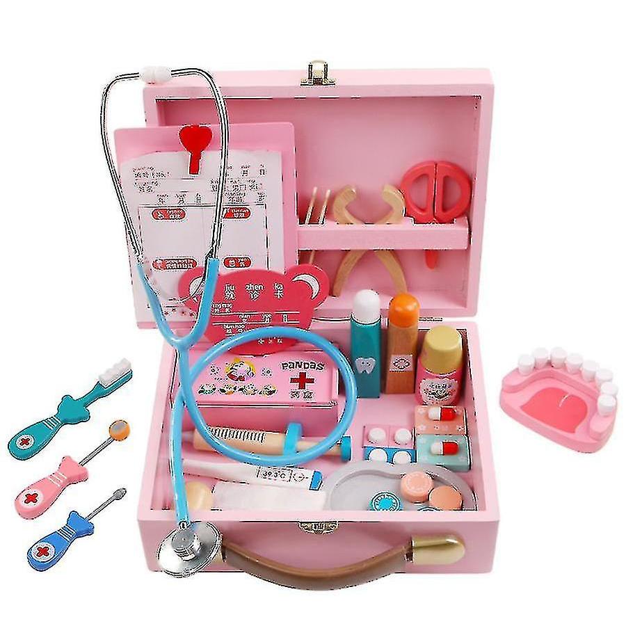 Fashion Girls Make Up Toy Set Pretend Play Princess Pink Makeup