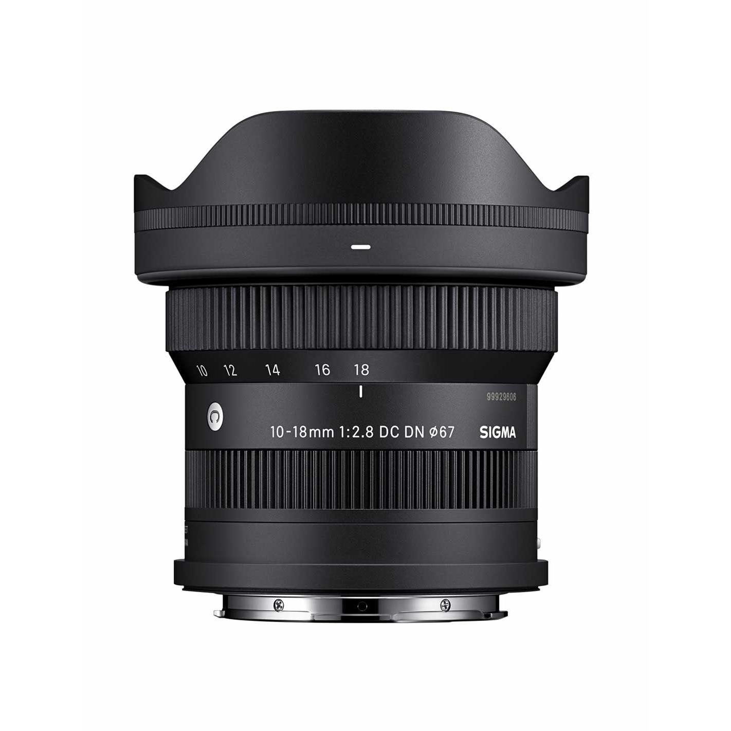 Objetivo Sigma 10‑18 mm F/2.8 DC DN (C) Montura L‑Mount