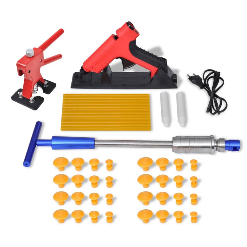 vidaXL Kit reparación de abolladuras de coche