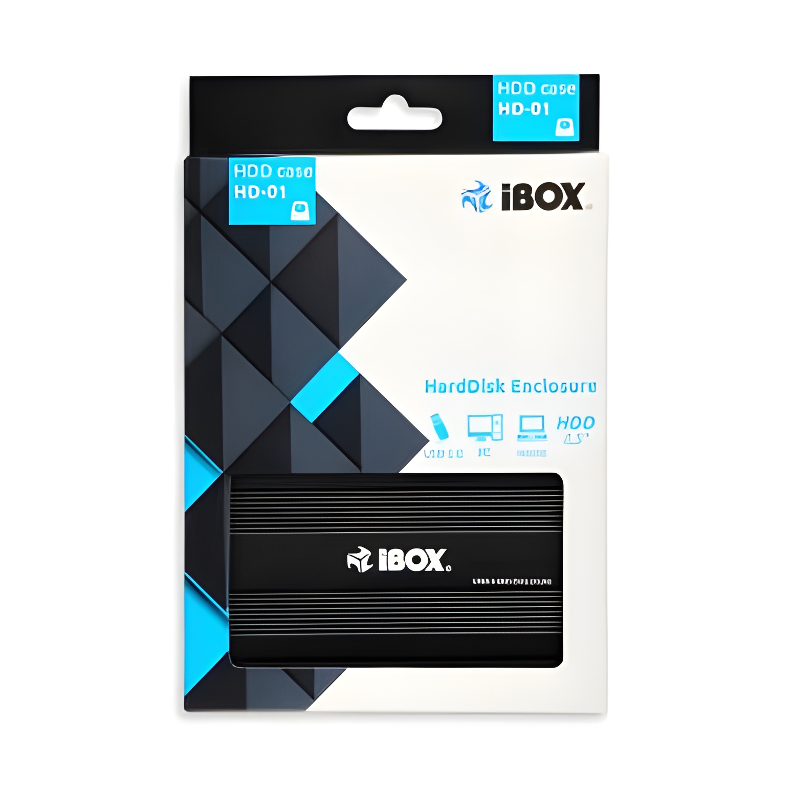 Ibox - Caja de Disco Duro Externo HD-01 USB 2.0