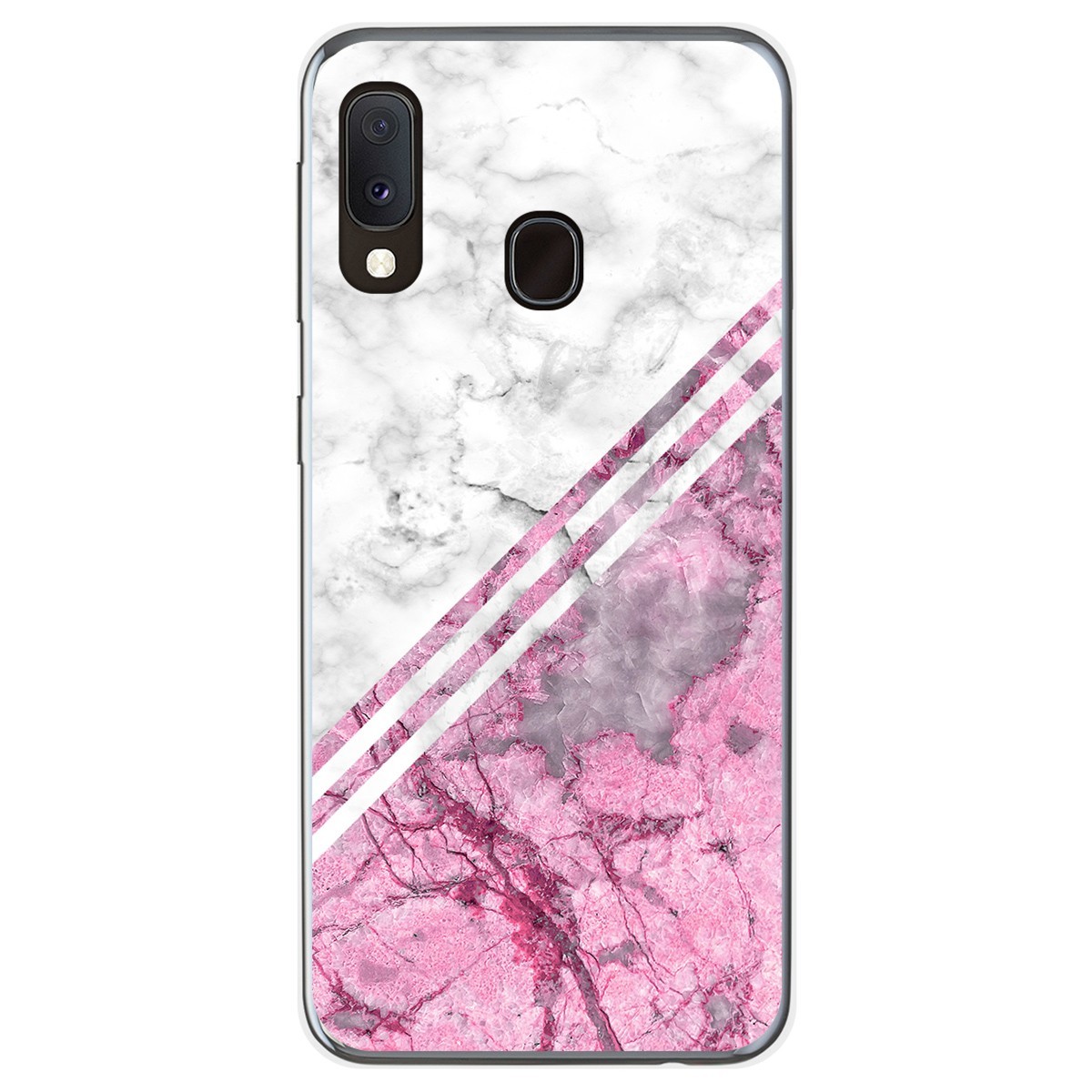 Tumundosmartphone Funda Gel Tpu para Samsung Galaxy A20e 5.8 diseño Mármol 03 Dibujos