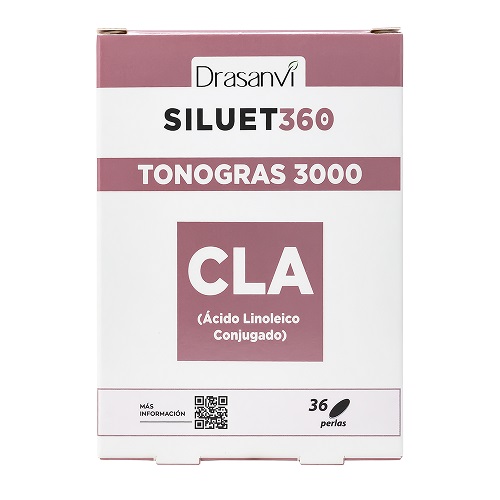 Drasanvi Cla Tonogras 36 Perlas - Complemento Alimenticio - Aporta 3.000mg de CLA