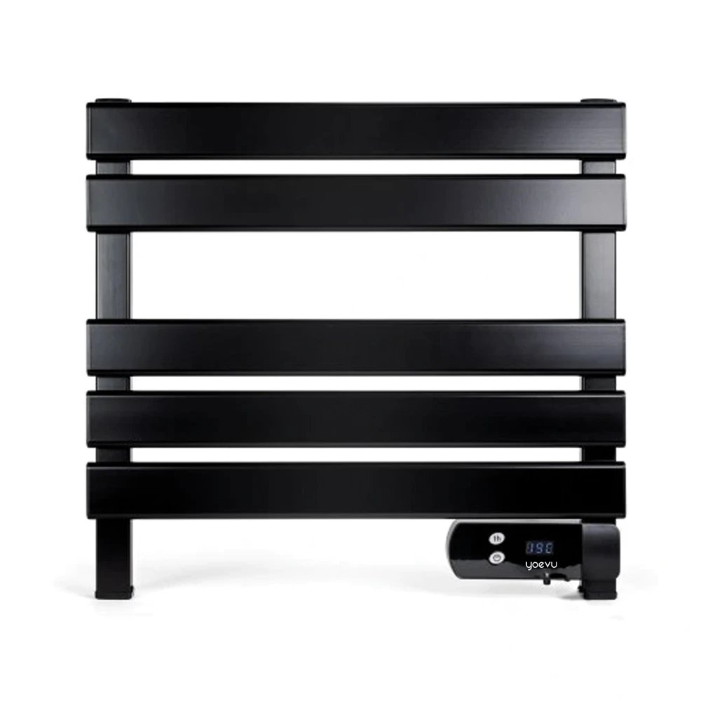 Calefactor Toallero eléctrico Yoevu YV-TW150B | 150W, Negro, elemento calefactor Eléctrica