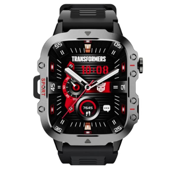 Smartwatch Bumblebee Transformer TF-H08 Reloj Inteligente Infantil Pantalla IPS 1.75'' IP68 Android IOS