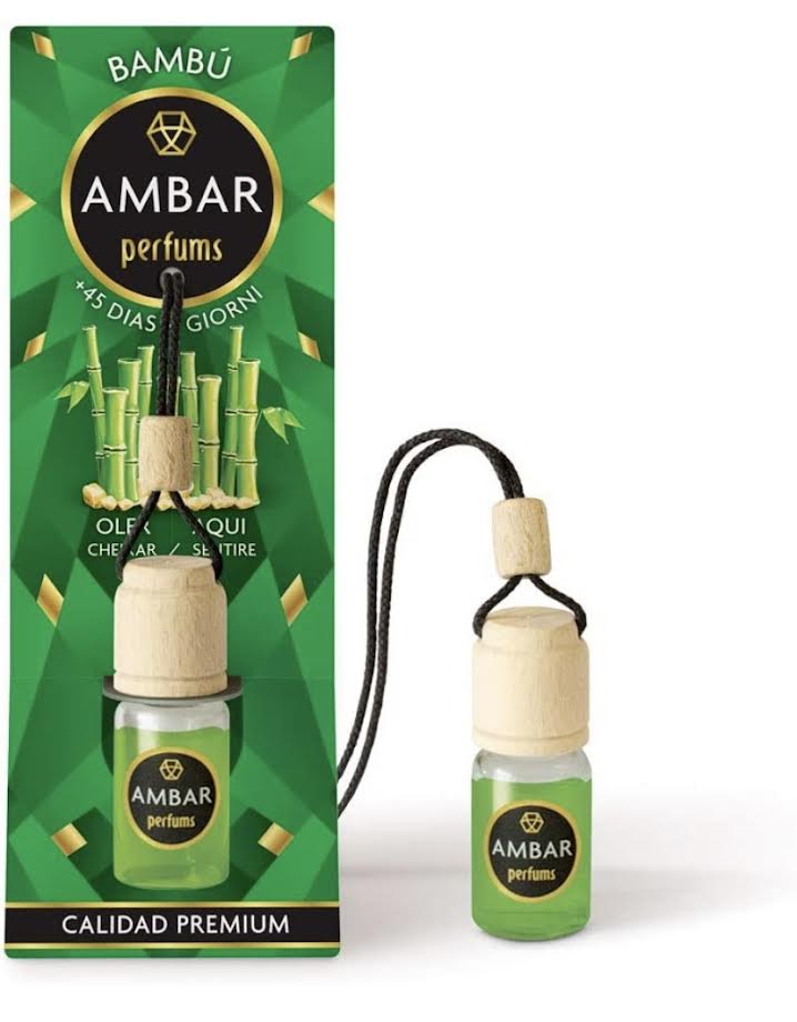 Ambar Perfums Ambientador Coche bambú Colgante 6,5ml