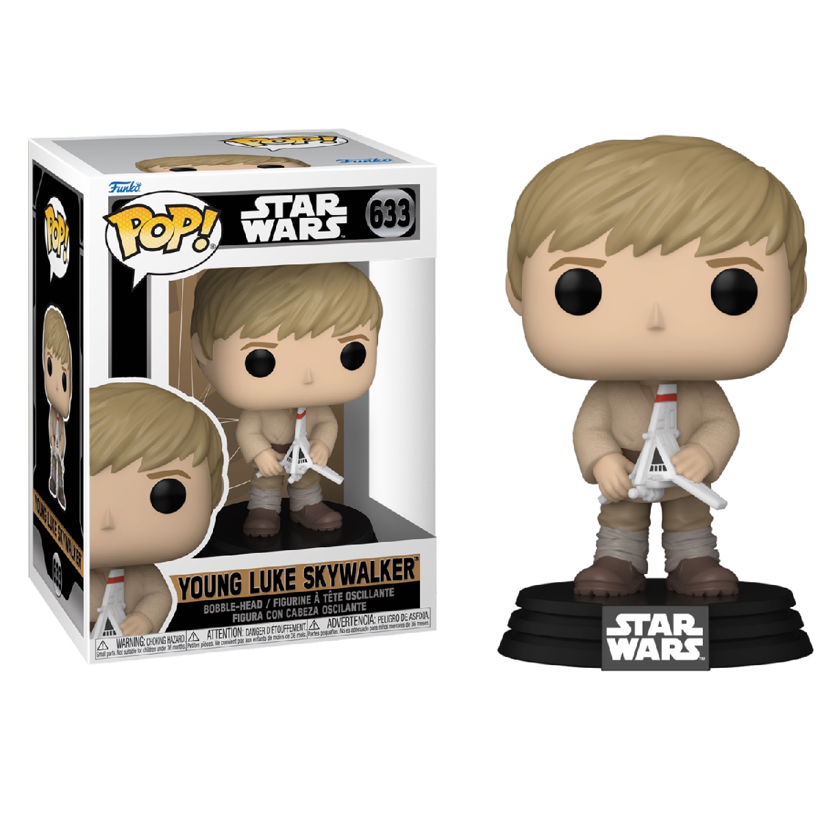Funko Pop! Obi-Wan Kenobi - Joven Luke Skywalker, 67585, Nº633