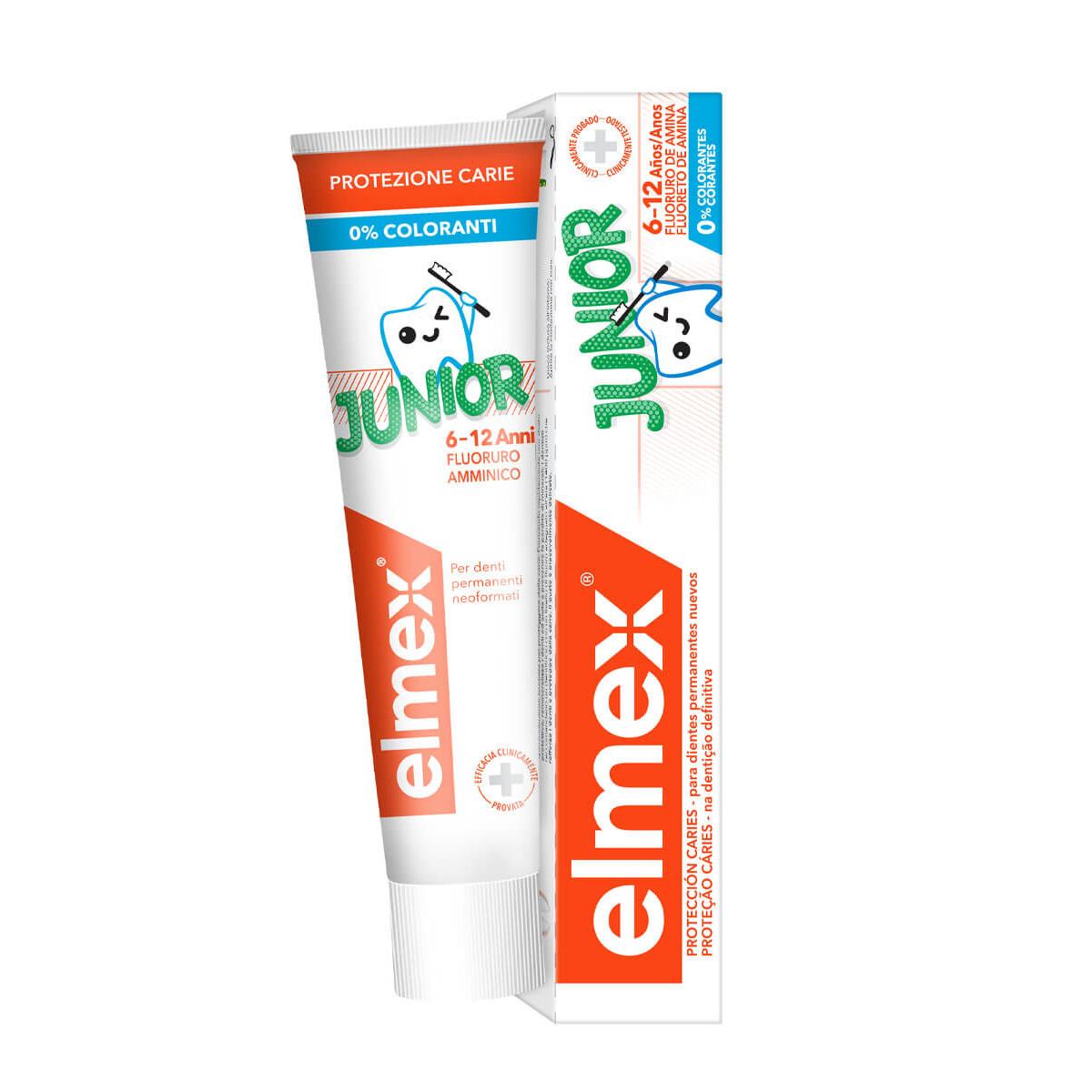 Elmex junior pasta dental infantil 75 ml