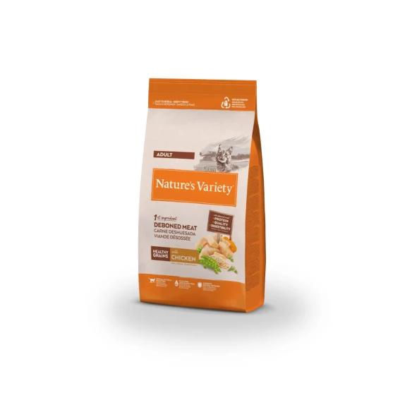 Comida para Gato Esterilizado NATURES VARIETY Healthy Grain de Pollo 3kg