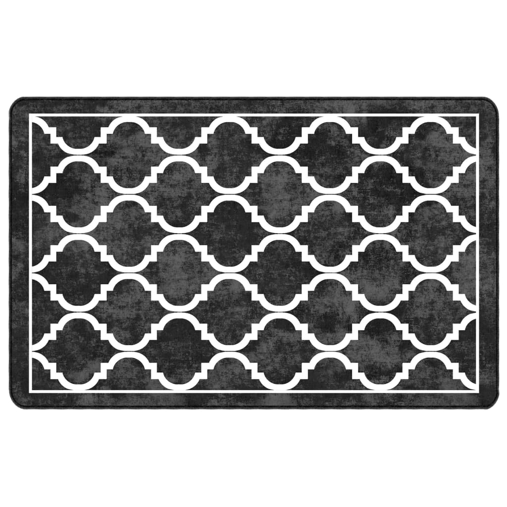 vidaXL Alfombra lavable 190x300 cm Multicolor