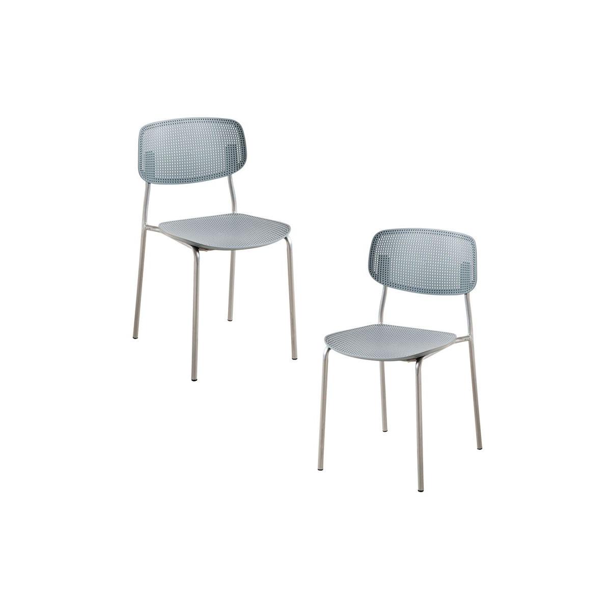 Regalos Miguel - Packs Sillas Comedor - Pack 2 Sillas Piki - Gris
