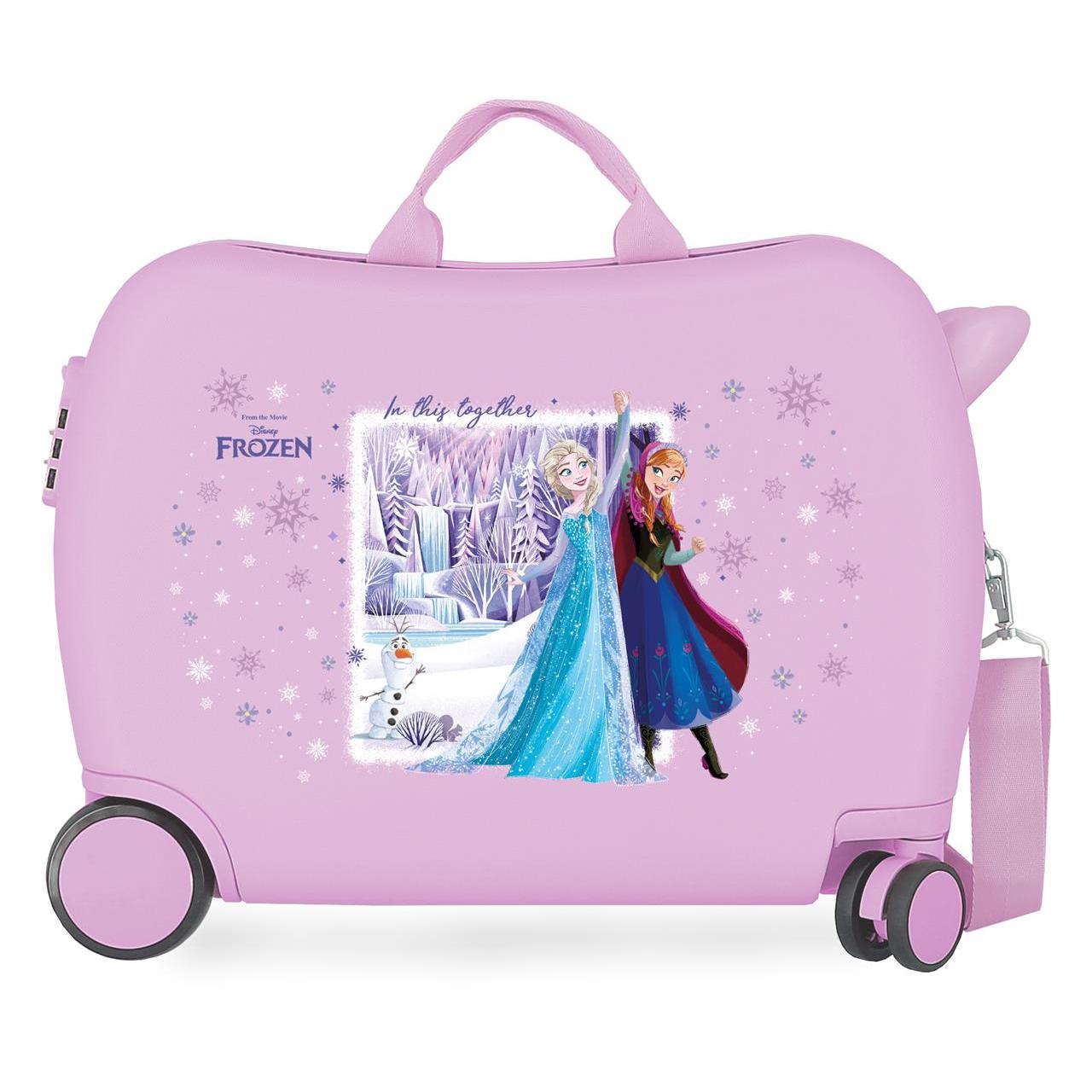 Maleta infantil Frozen In This Together Lila 50x38x20cm