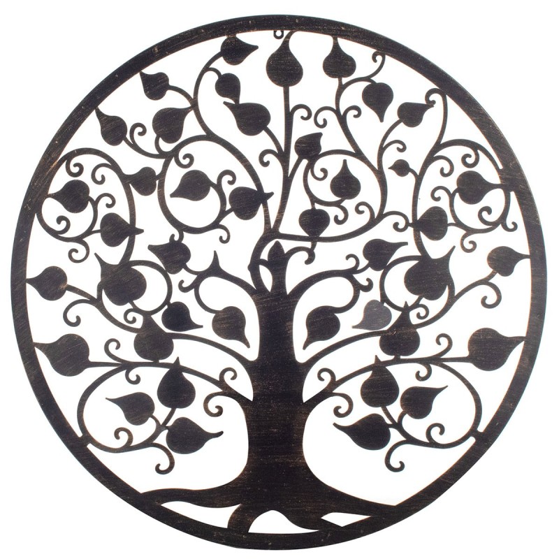 SIGNES GRIMALT Signes Grimalt By Sigris - Cuadro de Metal para Pared Forma de Árbol 82x1x82 Cm