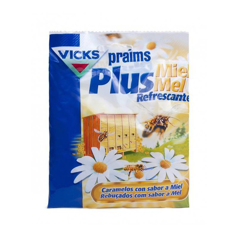 PRAIMS CARAMELOS MIEL REFRESCANTE 75 GRAMOS