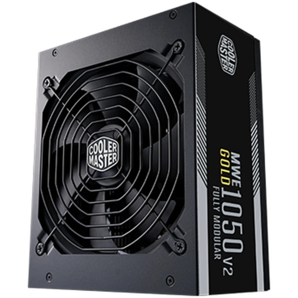 Cooler Master MWE Gold 1050 V2 ATX 3.1 Fuente de Alimentación Modular (Plug UE) - Soporte ATX 3.1, 80 PLUS Gold 1050W, Cable PCIe5.1, Ventilador FDB 140mm, Alto Umbral de Temperatura, Garantía 10 Años