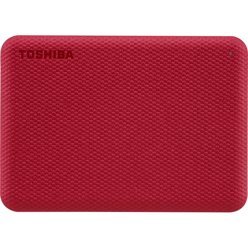 isco Duro Portátil Toshiba Canvio Advance de 2TB, USB 3.2 Gen 1, Rojo