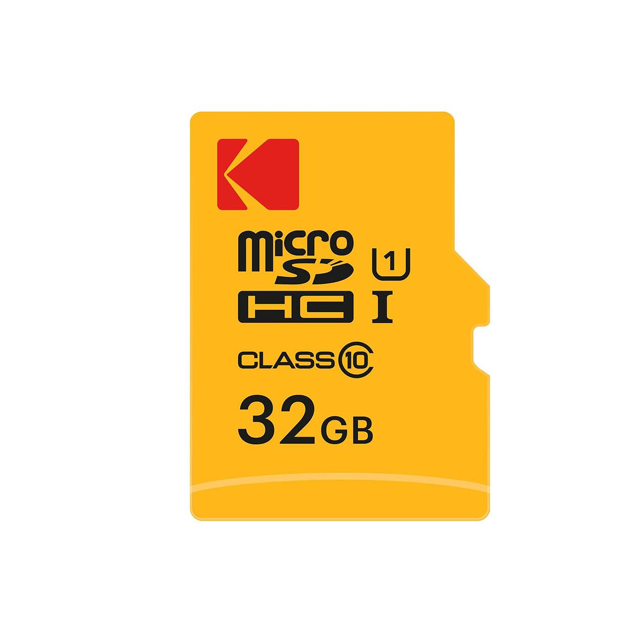 Kodak Premiun microSDHC 32GB Class10 con Adaptador
