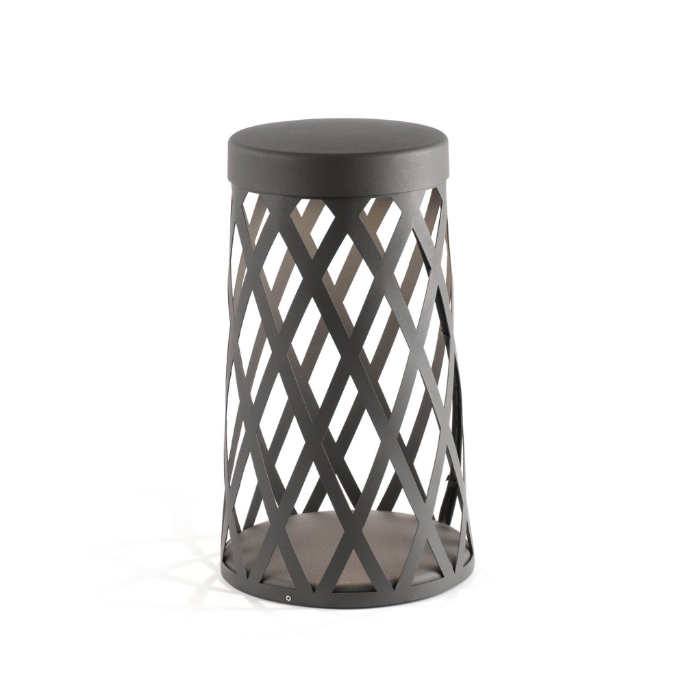 Faro Barcelona - Baliza LED integrada para exteriores Shadow, 11 W - Lámpara de pie para jardín y caminos, 516 lm, 3000 K - 45 cm