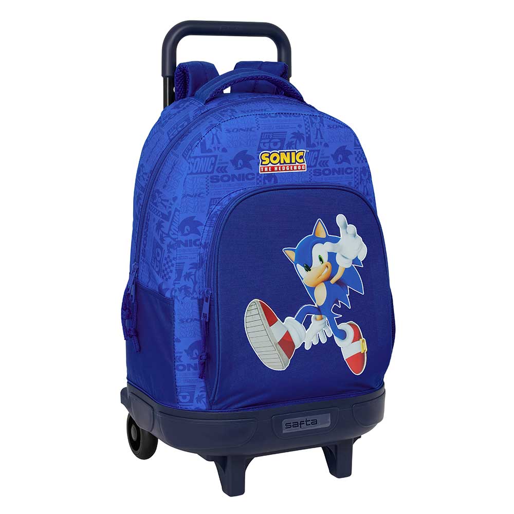 MOCHILA GDE. C/RUEDAS COMPACT EXTRAIBLE SONIC