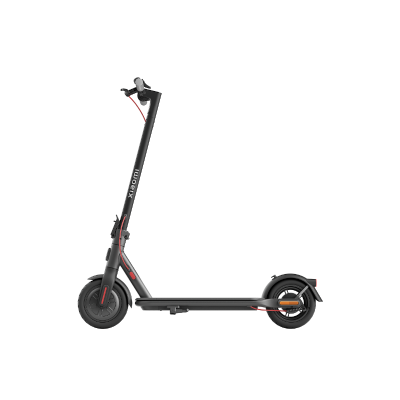 Official | Xiaomi Electric Scooter 4 Lite, 20 km Autonomía máx, 300 W Potencia nominal, 25 km/h Velocidad máx, 14 % Inclinación máx, Sistema de doble freno, E-ABS delantero + freno de tambor trasero, Plataforma ampliada en 5 mm