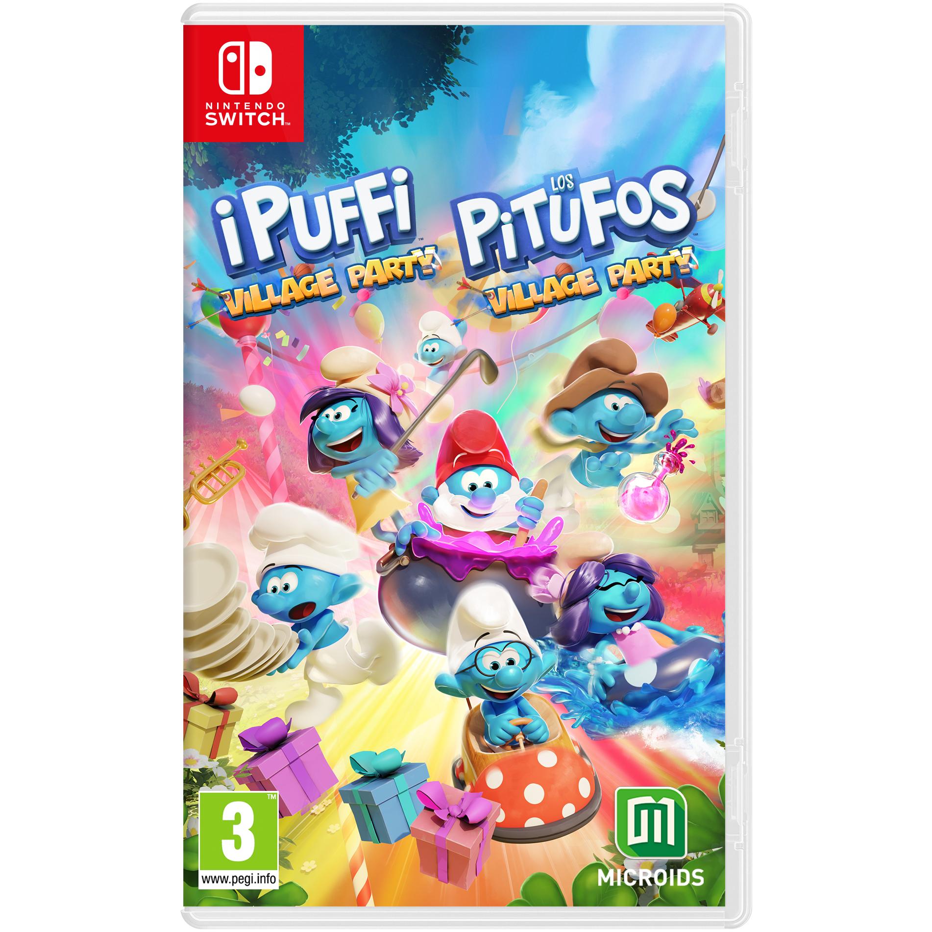 Los Pitufos Village Party - Nintendo Switch - Nuevo precintado - PAL España