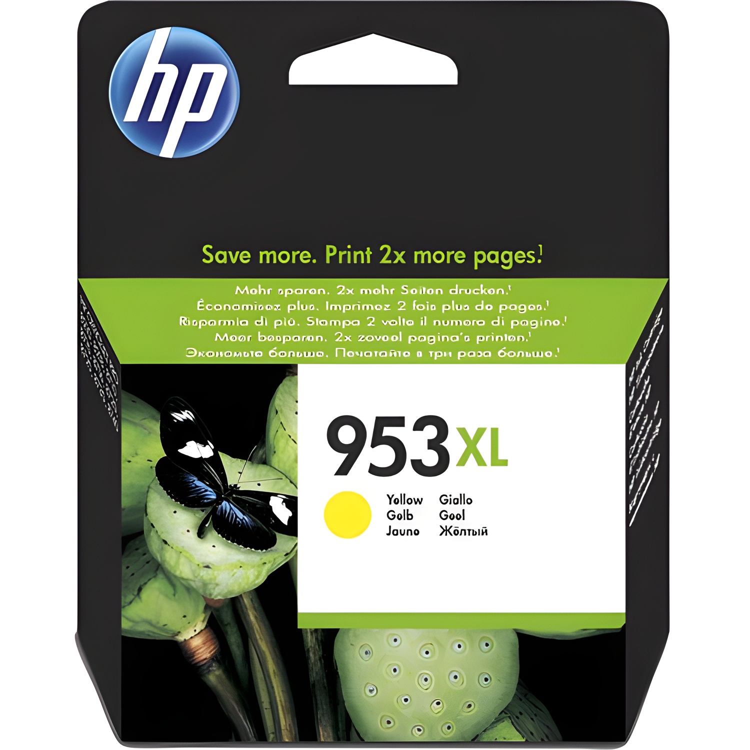Cartucho de Tinta HP 953XL Amarillo de Alto Rendimiento