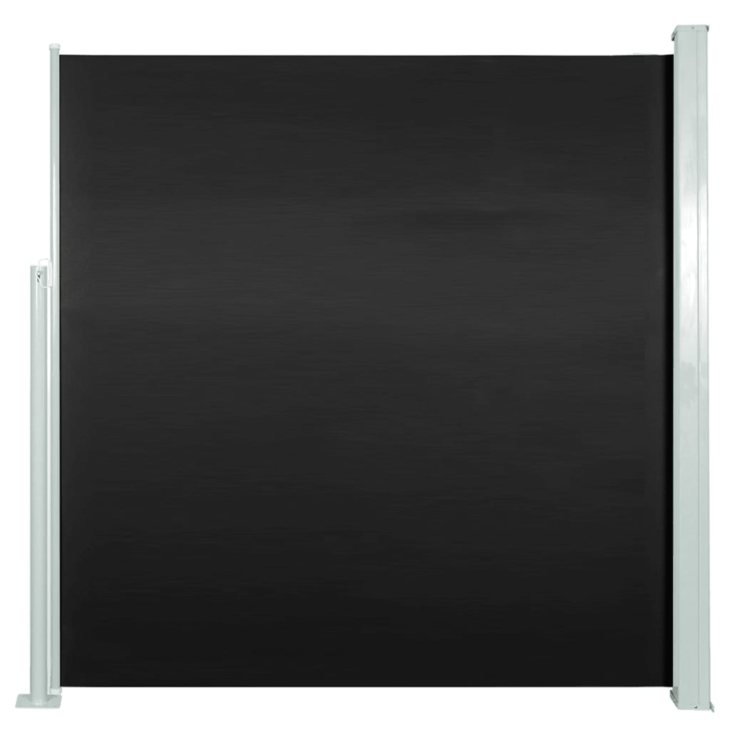 vidaXL Toldo lateral retráctil 140x300 cm Color Negro, Crema, Azul