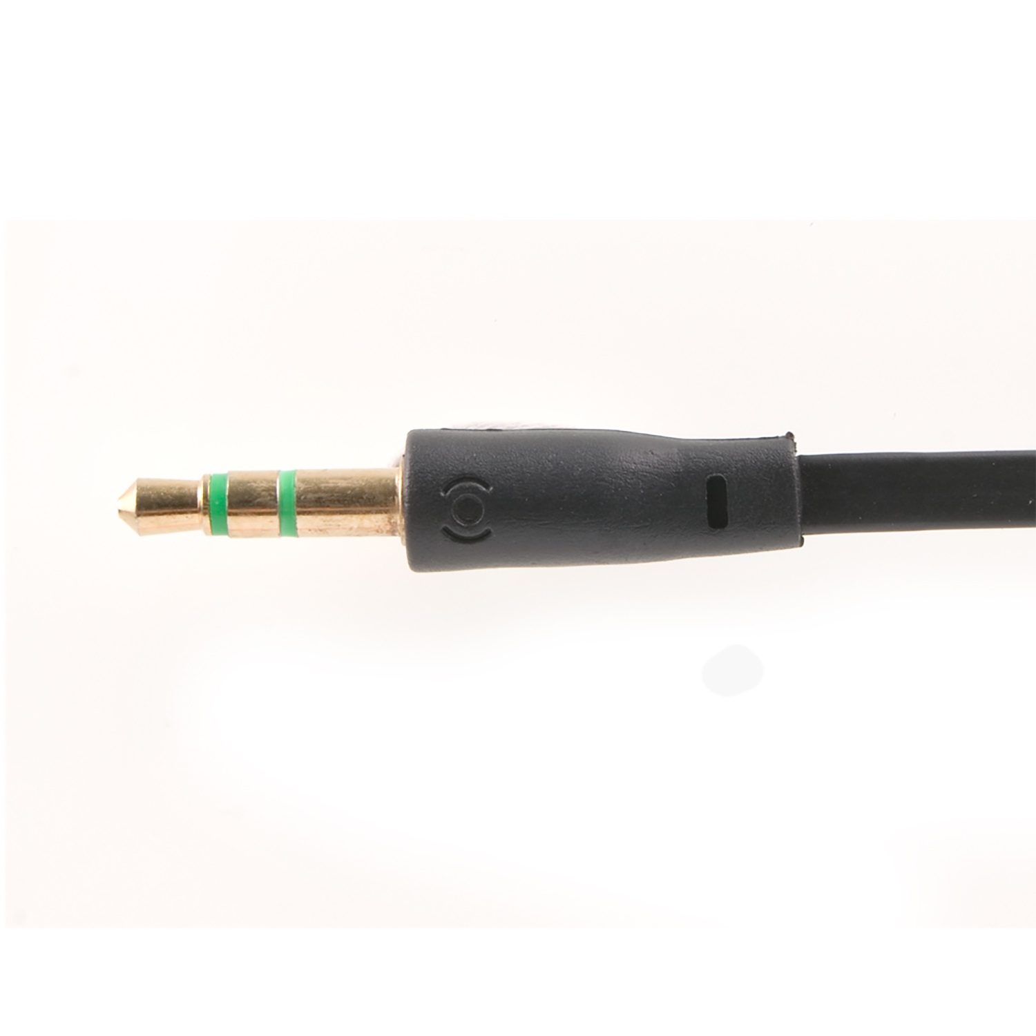 DAM. Cable de extensión doble Jack 3,5mm 100x1x1cm.